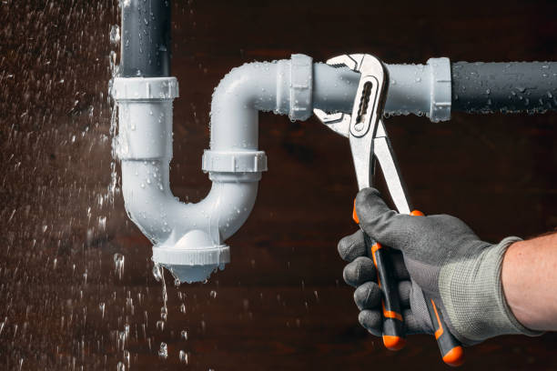 Professional Drain Cleaning technician working in Linden, CA